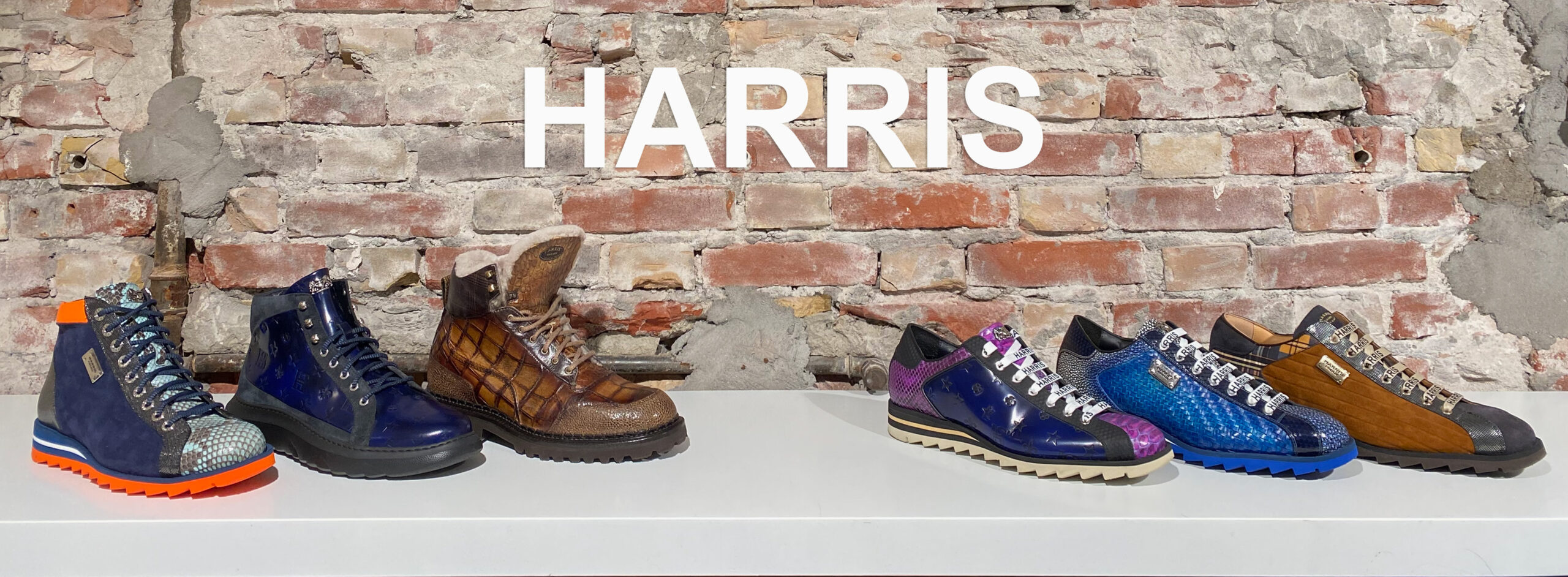 Harris herenschoenen van leer in sportieve, nette en stoere modellen bij Rob Haver Mannenmode.