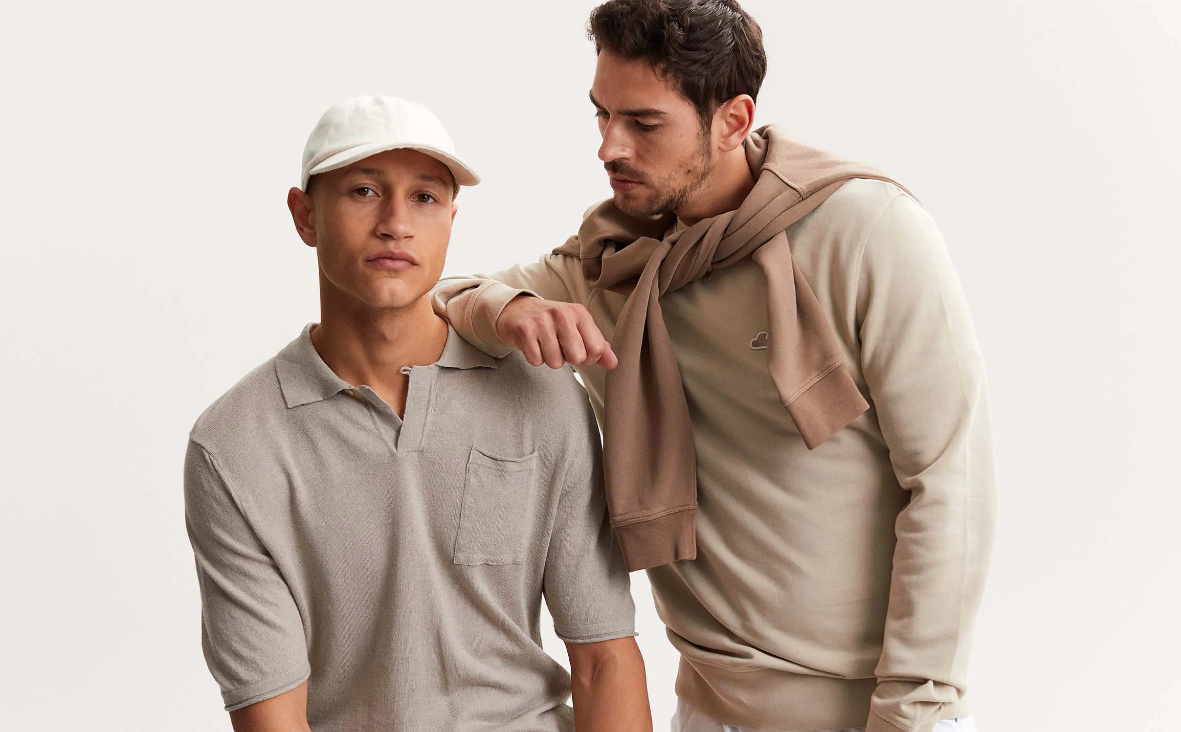 Stijlvolle polo en shorts herenmode