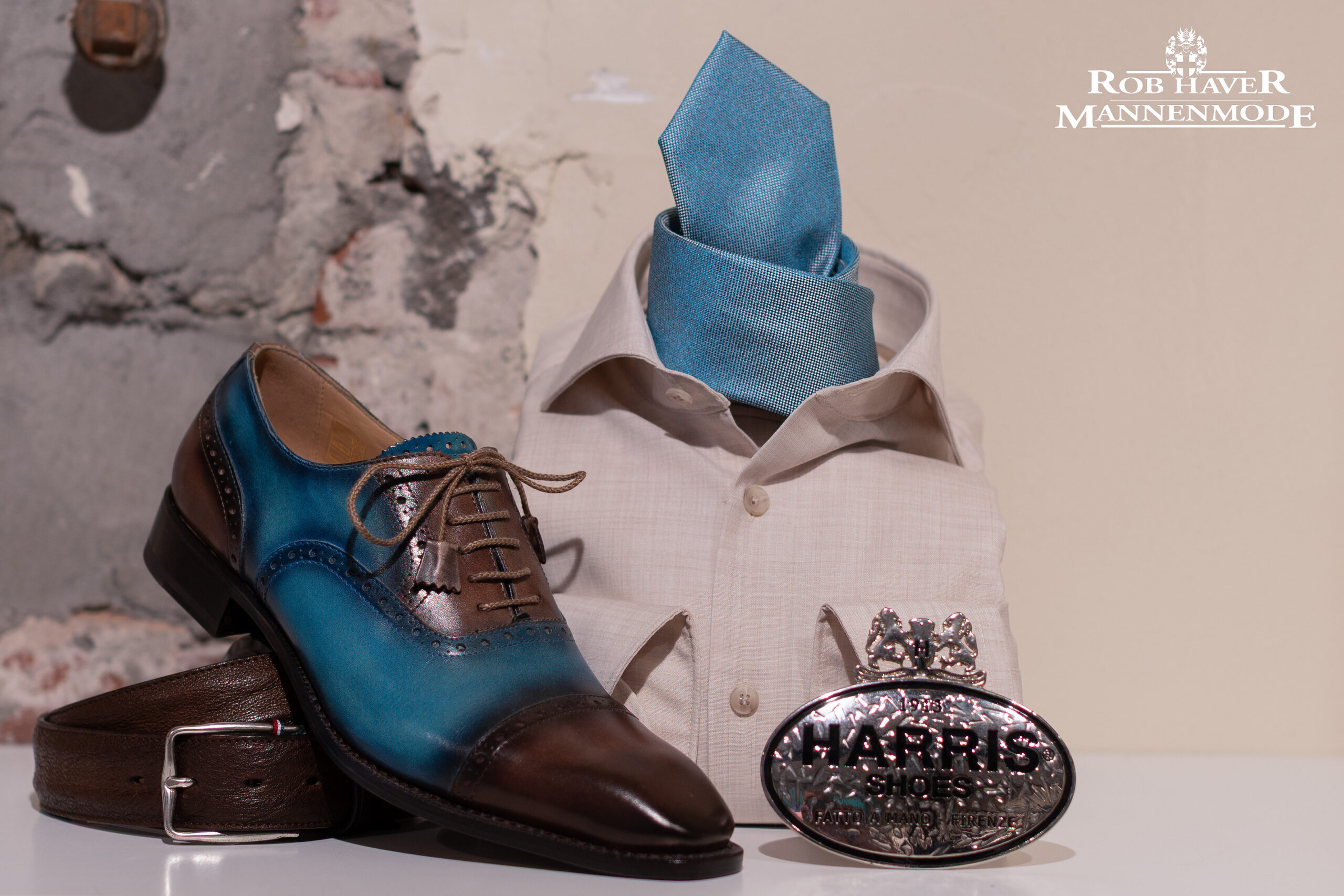 Geklede Harris herenschoenen in Helmond