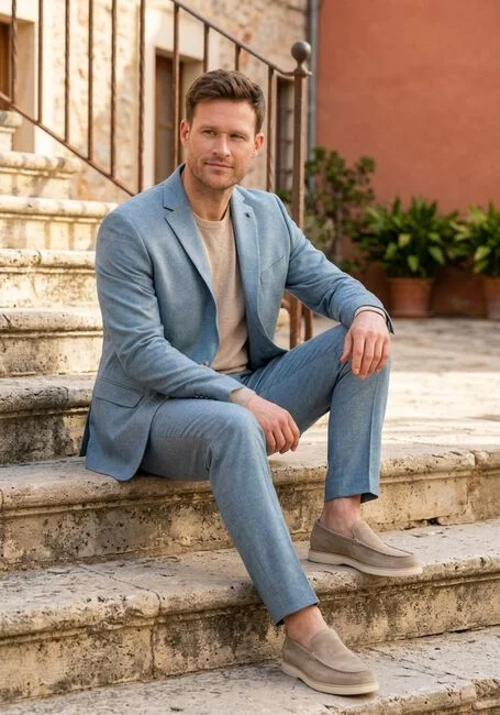 Zuitable Business casual colbert epak bij Rob Havwer mannenmode Helmond