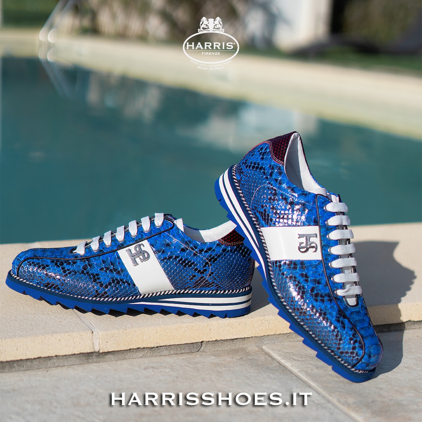 Exclusieve Harris herenschoenen van Italiaans leer