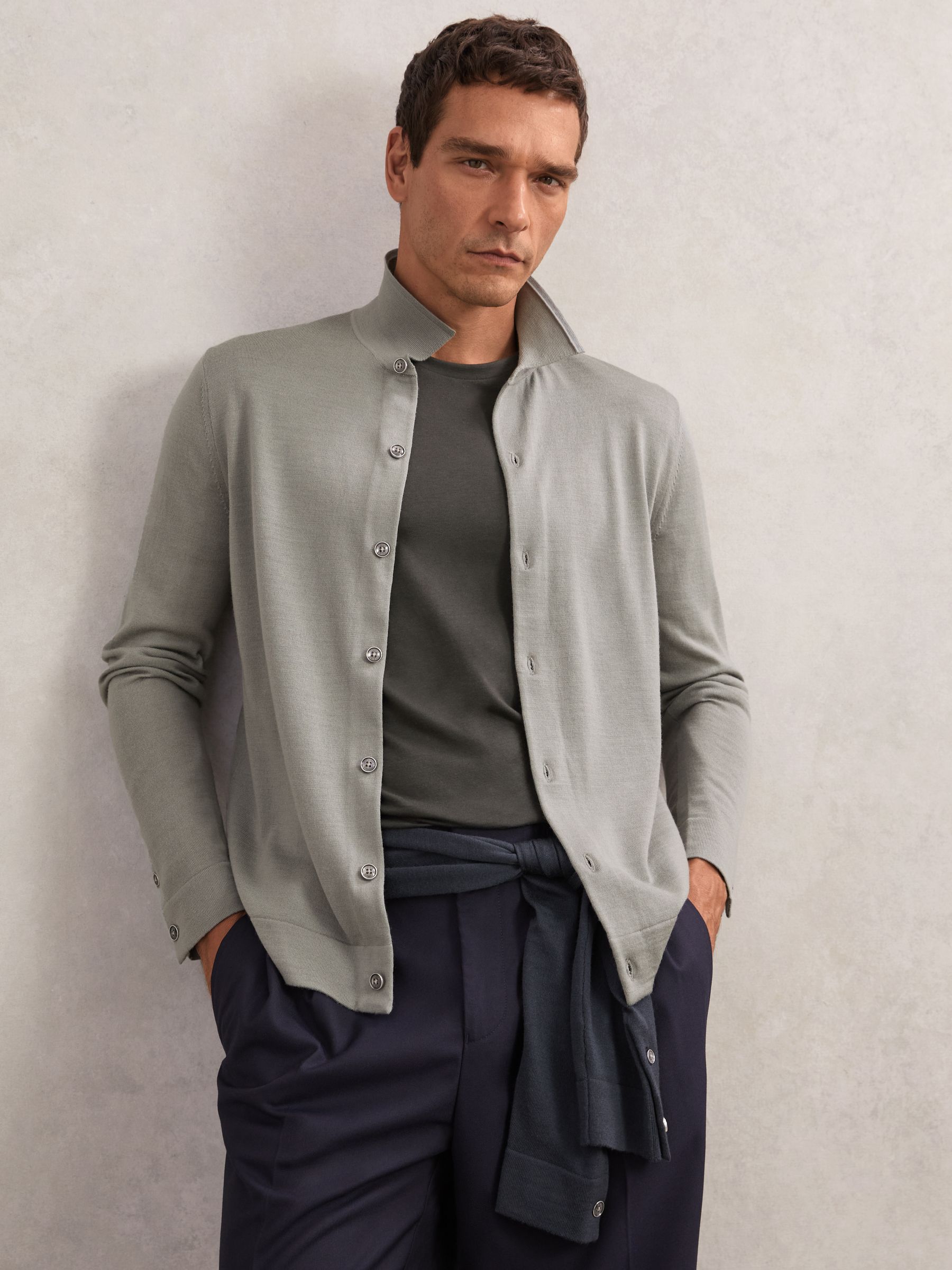 Half zip herenmode