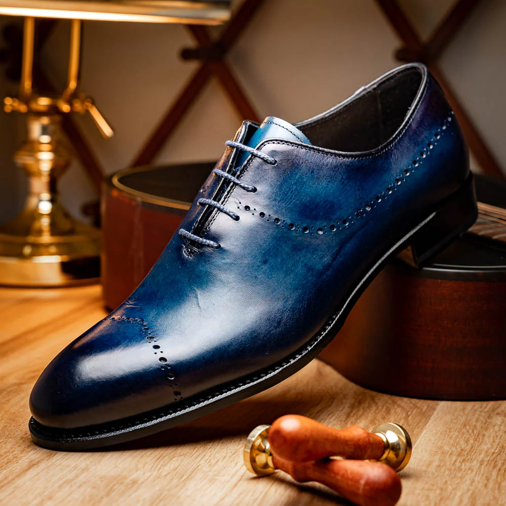 Harris schoenen gecombineerd met trouwpak