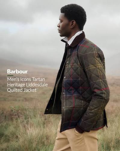 Barbour jas detail